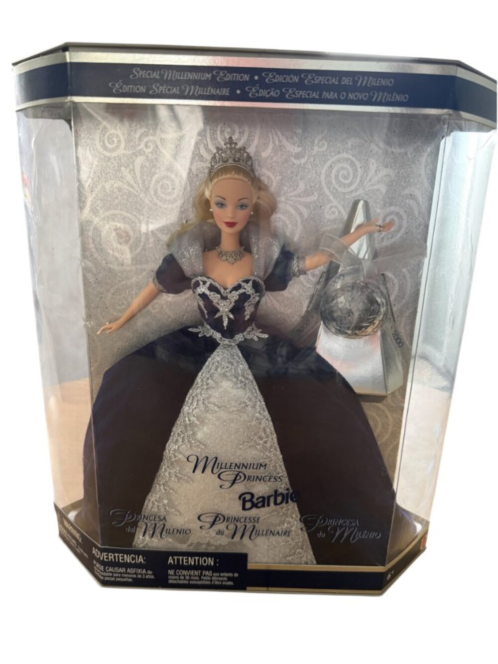 Vintage 1999 Millennium Princess Barbie Special Edition Boxed